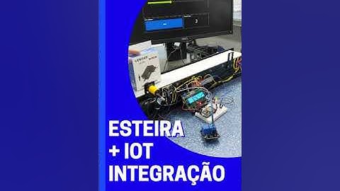 ESTEIRA TRANSPORTADORA DE PEÇAS COM ARDUINO E ESP - IoT - Internet das coisas