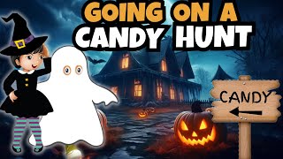 Going on a CANDY Hunt 🍬 Brain Break | Halloween | Bear Hunt