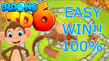 How to beat Tree Stump on Hard! (100%) Bloons TD 6
