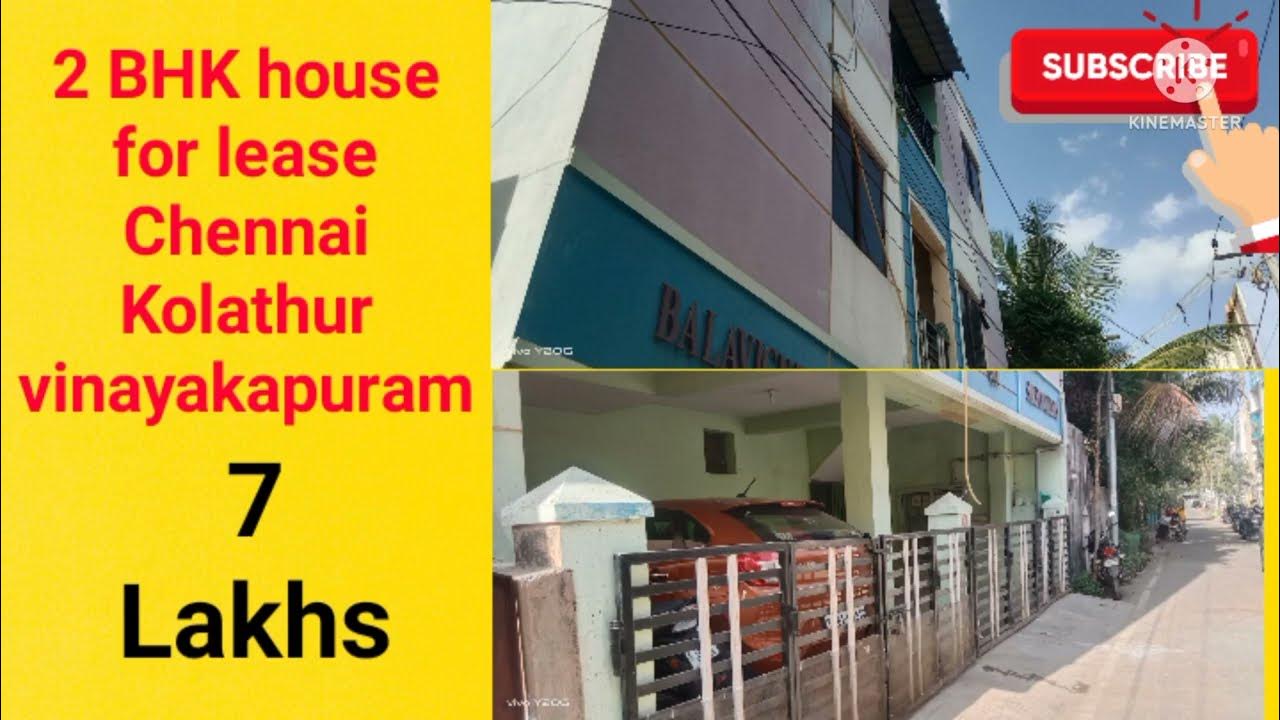 Chennai Kolathur vinayapuram house for lease YouTube