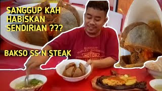 KULINER JAMBI | BAKSO SS N STEAK | HABISKAN SENDIRIAN
