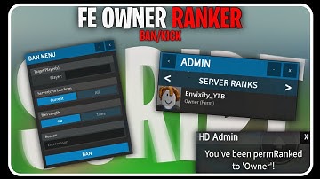 FE Universal Admin Ranker Script [ Ban/Kick ] ! Get Owner Perms • VERY OP Mobile & Pc Exploit Roblx