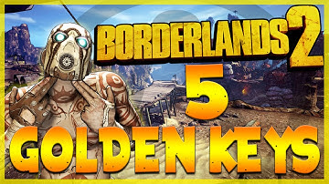 How To Get 5 Golden Keys For Free! PS4/XB1/PC (Borderlands 2)