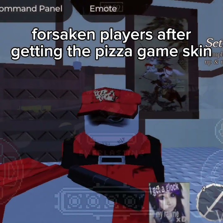 pizza guy just lock in #roblox #forsakenroblox #forsaken #shorts