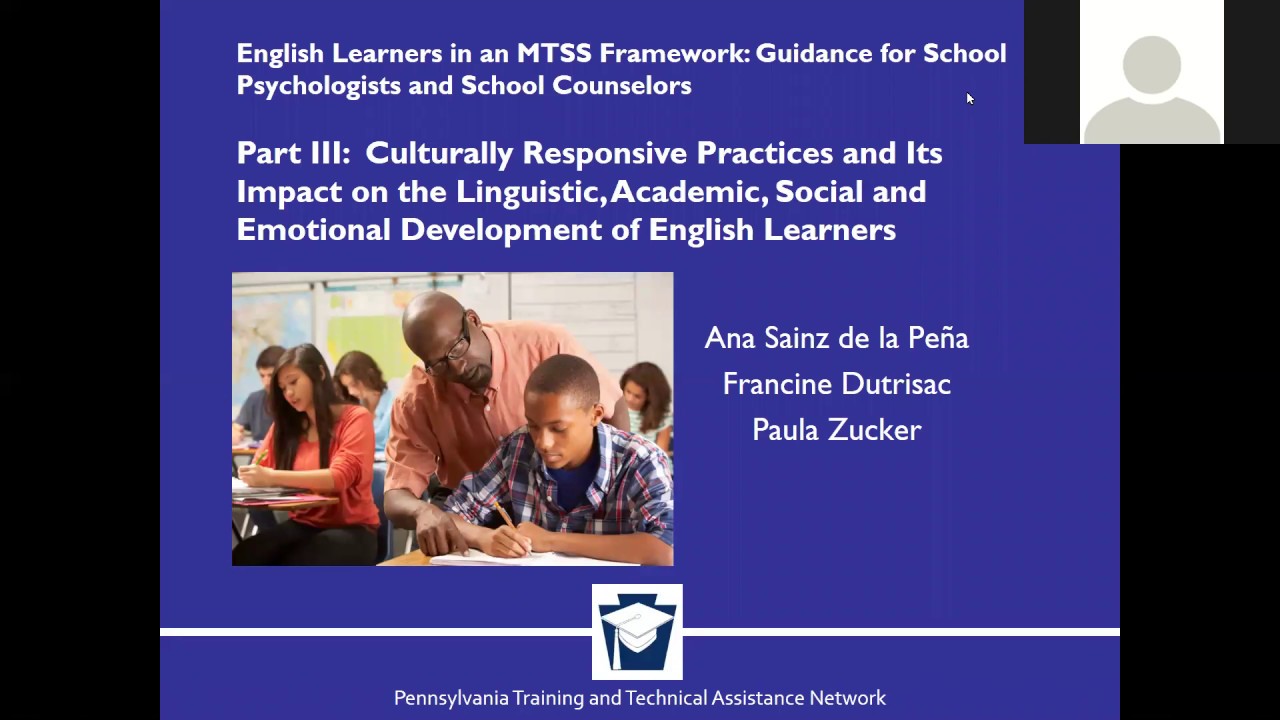 English Learners in an MTSS Framework Guidance for School Psychologists ...