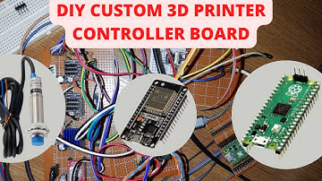 DIY 3d printer modular controller board esp32 and raspberry pi pico