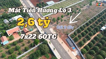 BÁN ĐẤT MẶT TIỀN HƯƠNG LỘ 3 – LONG PHƯỚC, TP. BÀ RỊA
