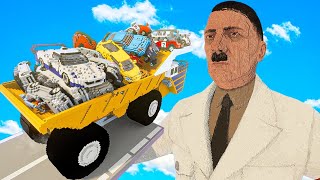 Cars vs Adolf Hitler | Teardown #teardown #adolfhitler #cars #gaming