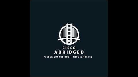 Integrate ThousandEyes into the Webex Control Hub