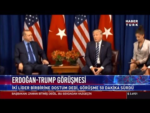 Erdoğan - Trump görüşmesi