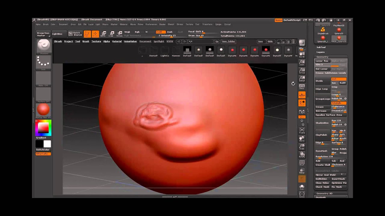 Уроки zbrush 400
