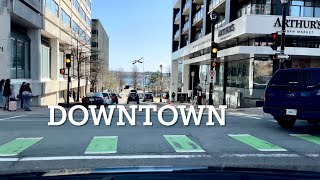 Downtown Halifax, Nova Scotia, Canada. Driving video 04/29/2023 10:15AM