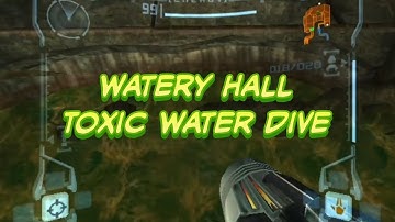 Toxic Dive in Watery Hall - Metroid Prime GameCube - Randomizer