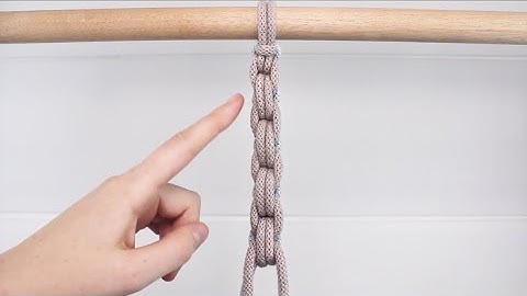 Mystical Chain Knot (Endless Falls Variation) |  Macrame Tutorial