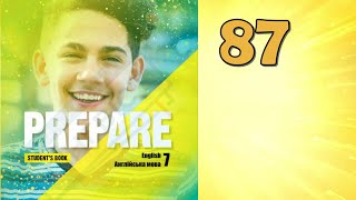 картинка: Prepare 7 НУШ Unit 15  Free time. Grammar p. 87 Student's Book