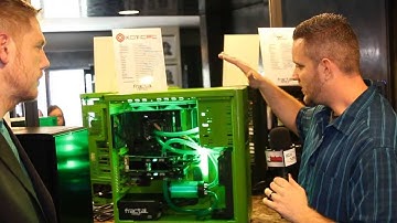 CES 2014 - Fractal Design Define R4 Blackout, Sick OEM Builds!