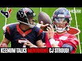 Reacting to Houston Texans QB Case Keenum’s BOLD comments about mentoring CJ Stroud!?