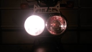 Honda Ruckus - How to install a new headlight bulb
