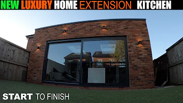 Building Luxury House Extension From Start To Finish