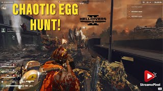 HELLDIVERS 2: The Most INTENSE Egg Hunt EVER! (4K Gameplay & New Patch Info)