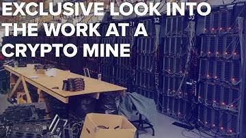Exclusive Look Into The Work at a Crypto Mine
