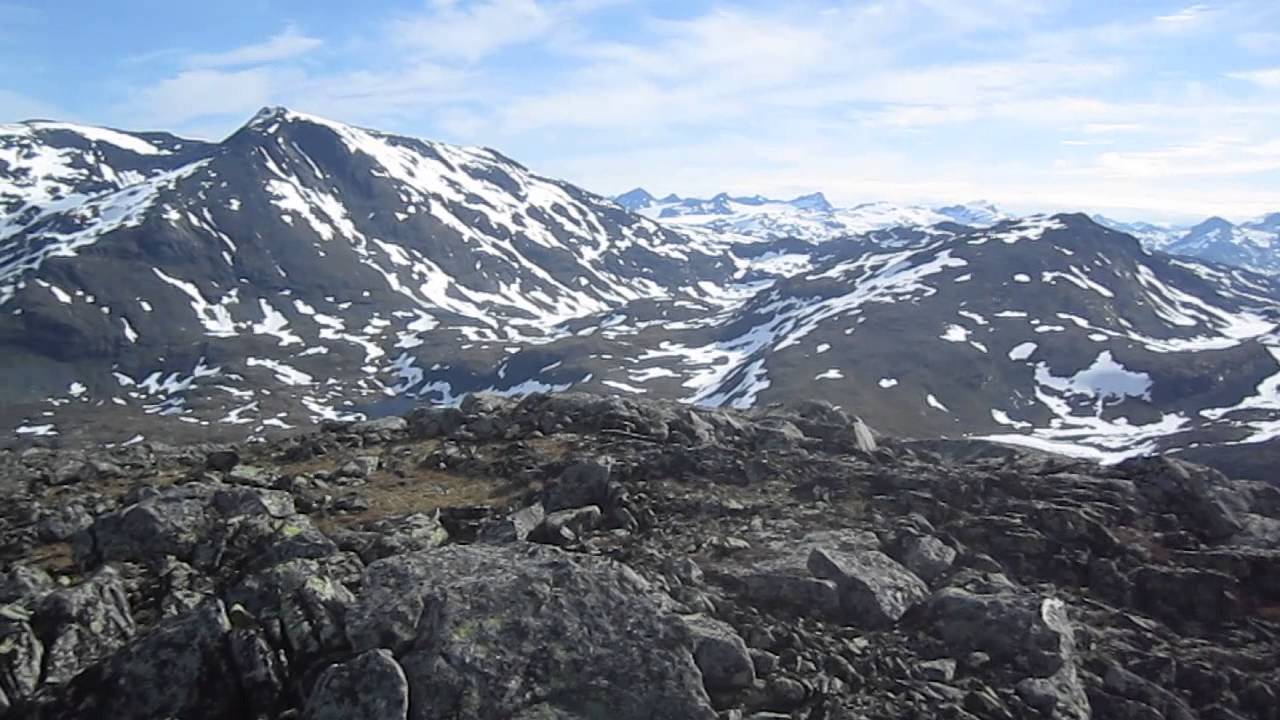 View from Kolnosi in Hurrungane