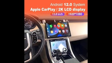 Range Rover 2014- 2022 13 inch Infotainment Screen upgrade Installation instructions