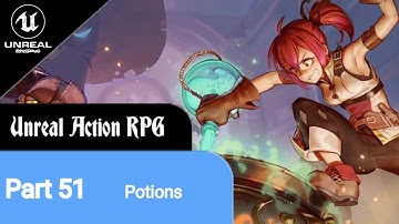 Unreal Engine 5 RPG Tutorial Series - #51: Potions