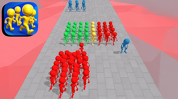 Crowd Runners - All Levels Gameplay (Part 7) | Android & iOS