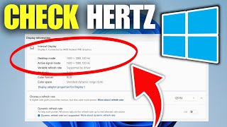 Famous How To Check Monitor Refresh Rate (Hertz) Profile