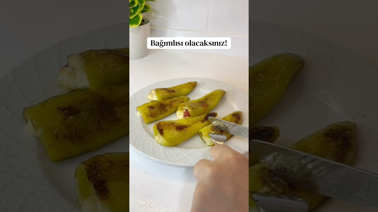 Pratik kahvaltılık👌#biber #kahvaltı #kahvaltılıktarifler #pratiktarifler #keşfet #reklamdeğil