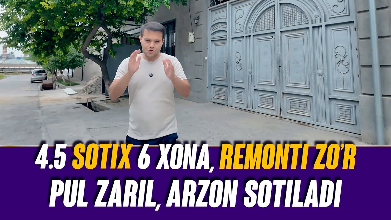 UY SROCHNI SOTILADI, XAMMA SHAROITI BOR, QIBRAY TUMANIDA 4.5 SOTIX NARXINI KELISHAMIZ #boshpanatv