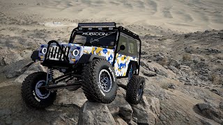 Rock Crawling in The Morning with JEEP Rubicon Hopper (Replaced Audio Fix) screenshot 4