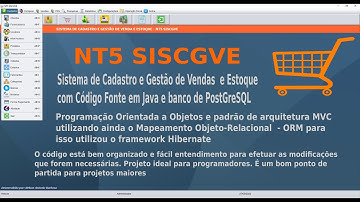 Sistema de Gerenciamento de Cadastro e Gestão de Venda e Estoque em Java com código fonte