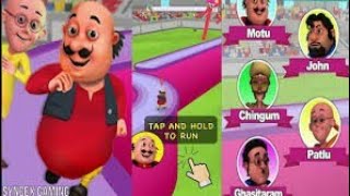 How to play motu Patlu fun run 3d puzzle game screenshot 3