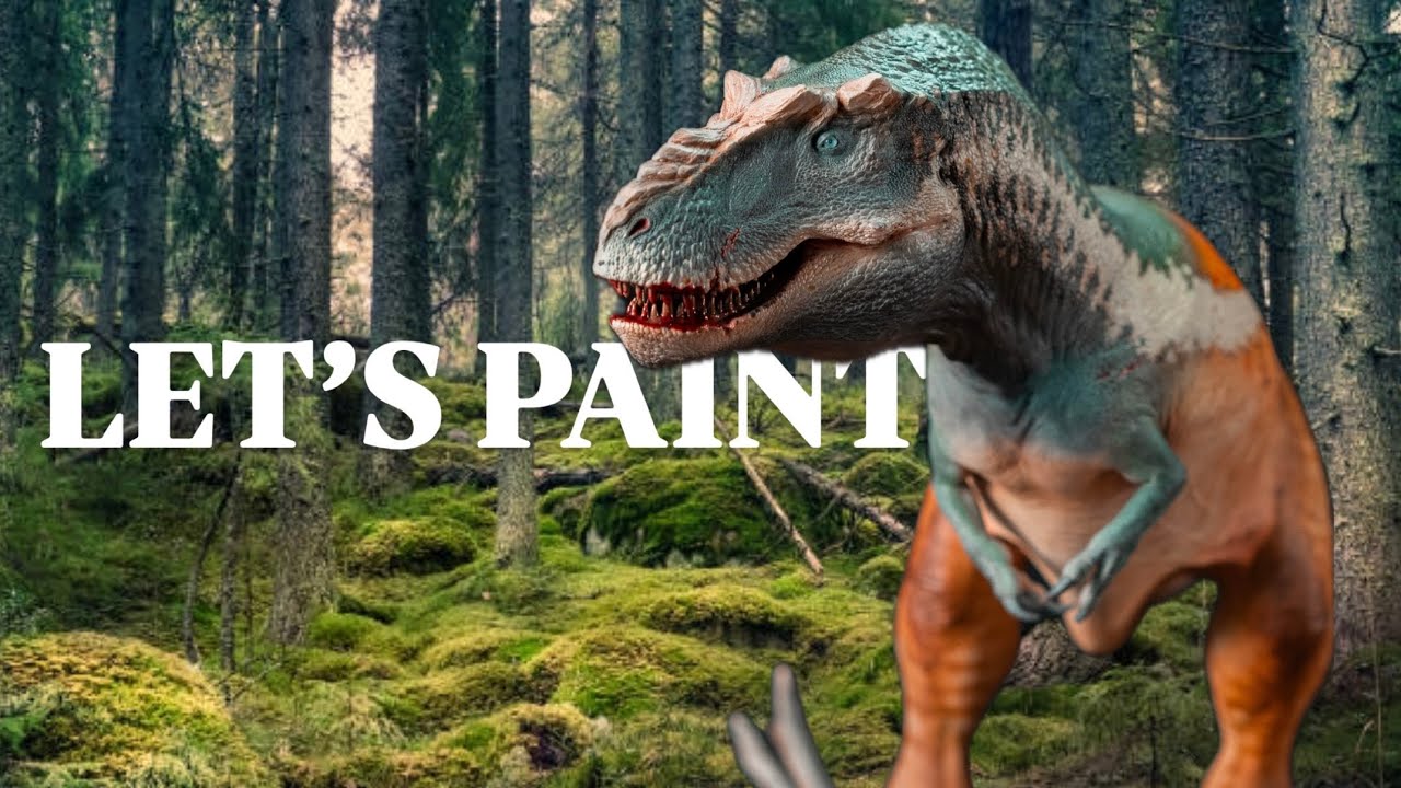 Resurrecting Daspletosaurus | Painting Linghu Art Studio's 1/18th Daspletosaurus Torosus