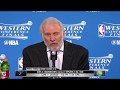 Spurs coach Popovich G2 Post Game Press Conference  5/16/17