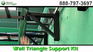 Cable Tray Wall Triangle Support Kit