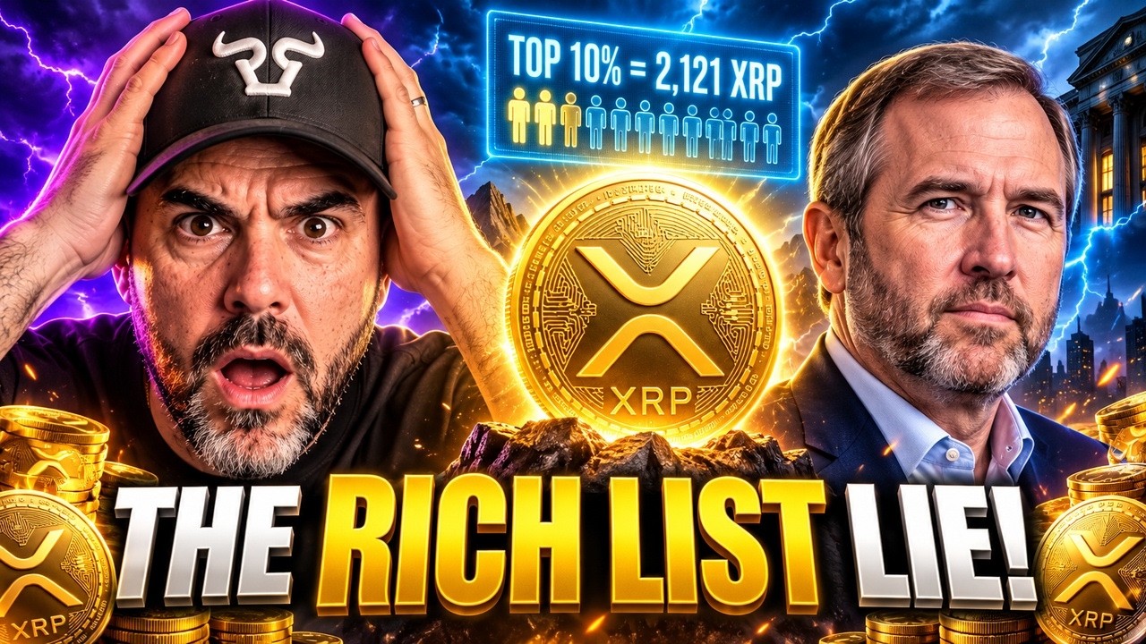 Video: XRP RICH LIST: HALF OF ALL 8,121,349 ACCOUNTS HOLD UNDER $28 OF XRP AND YOU RANK HIGHER…