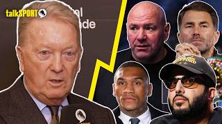Were Not Babies Frank Warren Digs At Dana White Amidst Lawsuit Talks Conor Benn Leaving Hearn