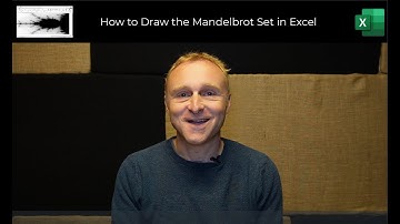 How to draw the Mandelbrot set in Excel, and what happens when mathematicians get angry