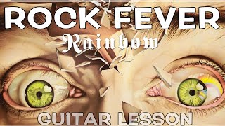 Rainbow - Rock Fever Guitar LESSON