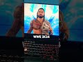 WWE 2K24 ROMAN REIGNS entry #shorts #wwe #gaming