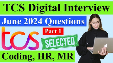 TCS Digital Latest Interview Questions 2024 Part 1, TCS Ninja, TCS Prime #tcs #infosys #wipro #jobs