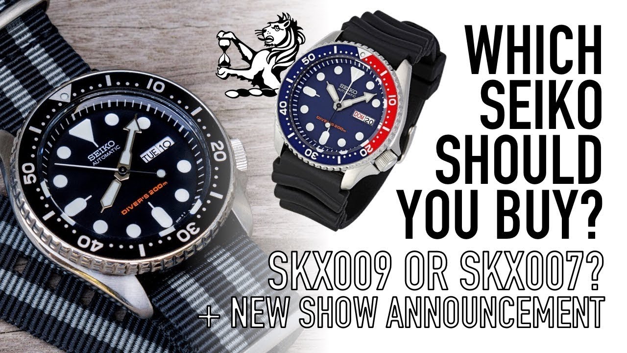 How To Choose Between Buying A Seiko SKX009 Or SKX007 & New Series  Announcement - YouTube