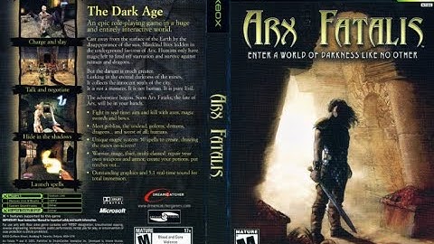 First 45 minutes of Arx Fatalis on Xbox [60 FPS] Gameplay Walkthrough No Commentary