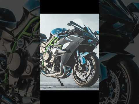 Самый быстрый серийный мотоцикл 2021 года в мире - Kawasaki Ninja H2 - #shorts