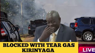 Gachagwa Tearged By Policen Kirinyaga Blocked From Attending A Public Rally At Kagio Mwea