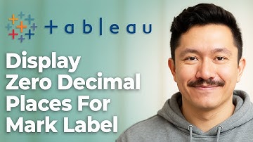 How To Display Zero Decimal Places For Mark Labels In Tableau [2025 Guide]
