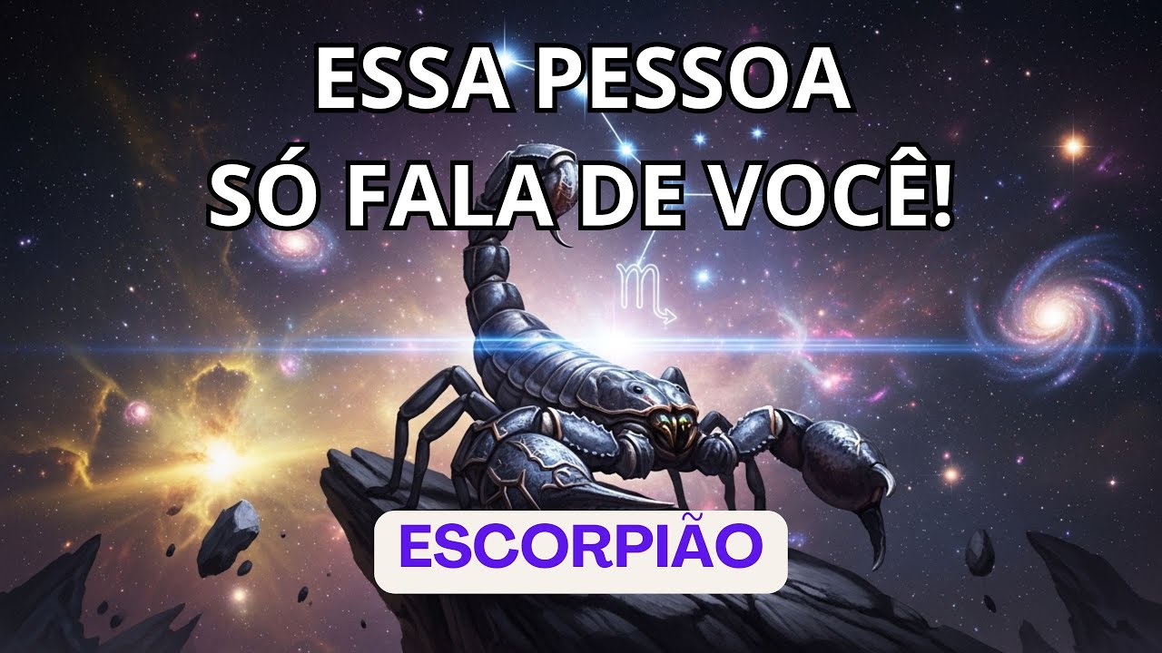ESCORPIÃO: ♏🔮 SEU NOME ESTÁ SENDO CITADO… E NÃO DO JEITO QUE VOCÊ PENSA! O TARÔ MOSTRA!